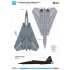 1/72 F-14 Tomcat Decal set Movie collection No.1 for Academy F-14A kit [JEIGHT Design]