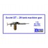 1/35 WWII Soviet Dt-29 Tank Machine Gun