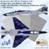 1/48 F-4EJ Phantom Forever 2020 Demo Scheme Paint Masking for Zoukei-Mura kits
