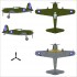 1/72 Vultee P-66 Vanguard Fighter
