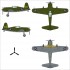 1/72 Vultee P-66 Vanguard Fighter
