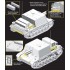 1/35 WWII 15cm Sturm-Infanteriegeschutz 33 Self-Propelled Gun