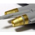 1/72 Sukhoi Su-35S 117S Exhaust Nozzles-Open for Hasegawa kits