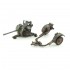 1/72 Kiergsmarine Flak 38 (20mm) with Trailer