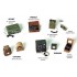 1/35 WWII Radio Equipment (German, US, Soviet, Resistance)