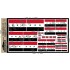 Multiple Scale Flag of Iraq/Syria