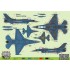 Decals for 1/72 JASDF F-2A Viper Zero 3SQ/8SQ Special Schemes