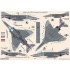 1/72 IAF & ROKAF F-4E Phantom Decals #1 for Finemolds/Fujimi/Hasegawa/Italeri/Revell kits