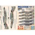 1/72 IAF & ROKAF F-4E Phantom Decals #1 for Finemolds/Fujimi/Hasegawa/Italeri/Revell kits