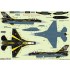 1/72 JASDF F-2A Viper Zero 8SQ 60th Anni 2020 Panther Spots Decals for Hasegawa/FineMolds