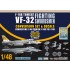 1/48 USN F-14B Tomcat VF-32 Fighting Swordsmen Conversion set for Tamiya F-14D kit