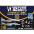 1/48 USN F-14B Tomcat VF-143 Pukin' Dogs Conversion set for Tamiya F-14D kit