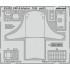 1/24 Grumman F6F-5 Hellcat Interior Detail Set for Airfix kits