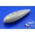 Photo-Etched set for 1/32 P-40M Exterior Details for Hasegawa kit (3 sheets)