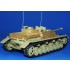 Photo-etched Zimmerit for 1/35 StuG.IV for Tamiya kit