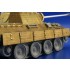 Photo-etched Zimmerit for 1/35 Panther Ausf.A late for Dragon kit
