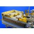 Photo-etched parts for 1/35 M1131 Stryker FSV for Trumpeter kit