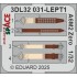 1/32 A6M2 Zero Interior 3D Decals for Tamiya kits