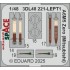 1/48 A6M5 Zero (Mitsubishi) Instrument Control Panels and Seatbelts for Fine Molds kits