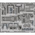 Photoetch for 1/48 A-10 Exterior for HobbyBoss kit