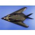 Colour Photoetch for 1/48 Lockheed F-117A Nighthawk for Tamiya kit