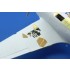 1/48 Hawker Hurricane Mk.I Detail Set for Airfix kit A05127 (1 Photo-Etched Sheet) 