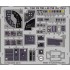 1/48 Dornier Do 17Z-2 Detail Set for ICM kit #48244 (2 Photo-Etched Sheets)