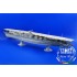 Photo-etched parts for 1/350 Japanese Aircraft Carrier Akagi for Hasegawa