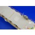 Photo-etched parts for 1/350 Japanese Aircraft Carrier Akagi for Hasegawa