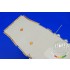Photo-etched parts for 1/350 Japanese Aircraft Carrier Akagi for Hasegawa