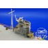 Photo-etched parts for 1/350 Japanese Aircraft Carrier Akagi for Hasegawa
