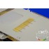 Photo-etched parts for 1/350 Japanese Aircraft Carrier Akagi for Hasegawa