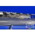 Photo-etched parts for 1/350 Japanese Aircraft Carrier Akagi for Hasegawa