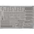 1/350 HMS King George V Detail Set for Tamiya kit (2 Photo-Etched Sheets)  