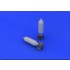 1/32 WWII US 500lb Bombs w/Photo-etched Details (2pcs)