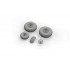 1/32 Consolidated B-24 Liberator Wheels (9spoke front) for Hobby Boss kits