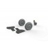 1/32 Messerschmitt Bf 108 Wheels Set for Eduard kits