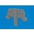 1/48 A-10A Thunderbolt II Dashboard and Seatbelts for GWH kits