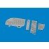 1/48 B-26G Marauder Dashboard and Seatbelts for ICM kits
