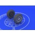 1/48 Grumman F6F-3/F6F-5/F6F-5N Mk.I/Mk.II Wheels for Eduard kit