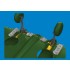 1/48 P-40E Warhawk Undercarriage Legs for Eduard kits