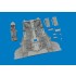 1/48 F-35A Weapon and Undercarriage Bays 3D Set for Tamiya Kit