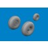 1/48 UH-60 Black Hawk Wheels for ICM kits