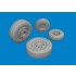 1/48 F-35C Lightning II Wheels for Tamiya kits