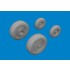 1/48 F-35C Lightning II Wheels for Tamiya kits