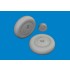 1/48 Westland Lysander Wheels for Airfix kits