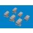 1/48 UH-60 Black Hawk Flare Dispensers for ICM kits
