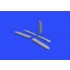 1/48 Fw 190A Control Surfaces (early) Brassin set for Eduard kits