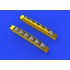 1/48 Bf 109G-6 Exhaust Stacks Brassin set for Tamiya kits