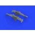 1/48 Mikoyan-Gurevich MiG-23 R-23T Missiles Set (brassin) for Eduard/Trumpeter kits